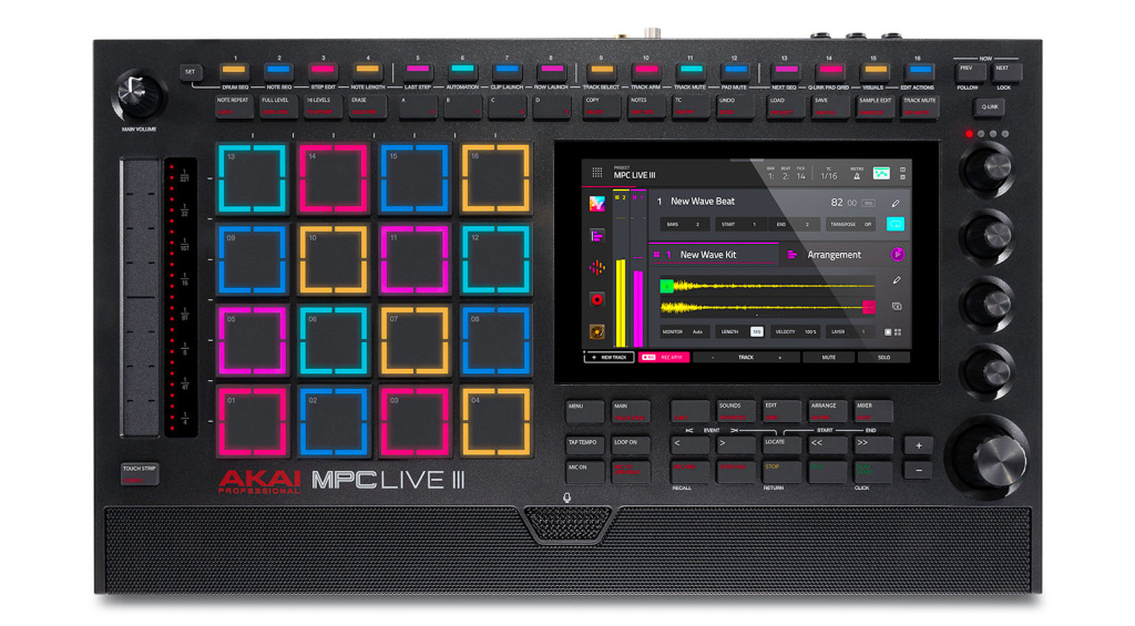 L’MPC Live III ha oltre il doppio dei pulsanti e knob della versione precedente