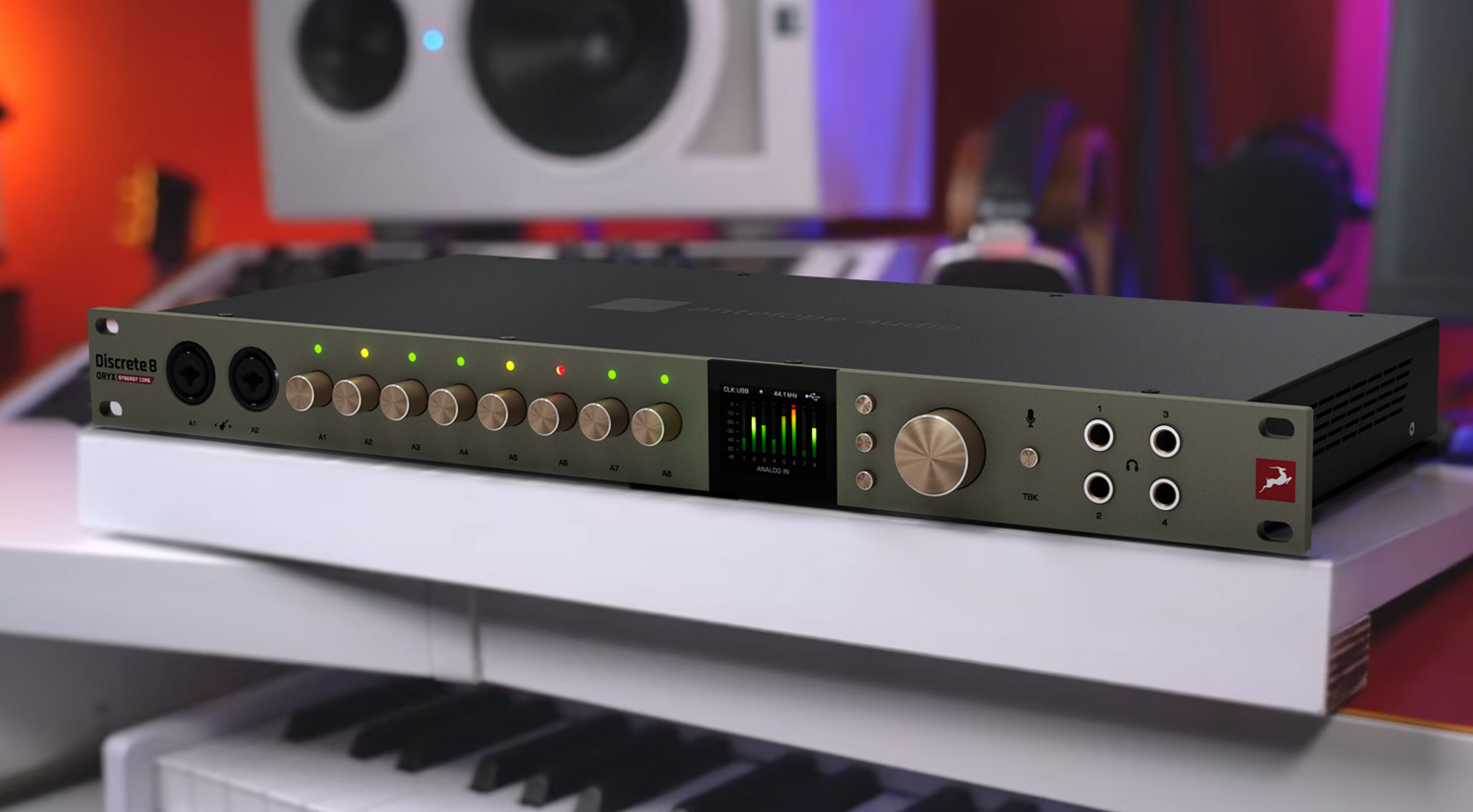 DTM・DAW Antelope Audio Discrete8 Antelope Audio Discrete 8 Oryx: cuore dello studio moderno