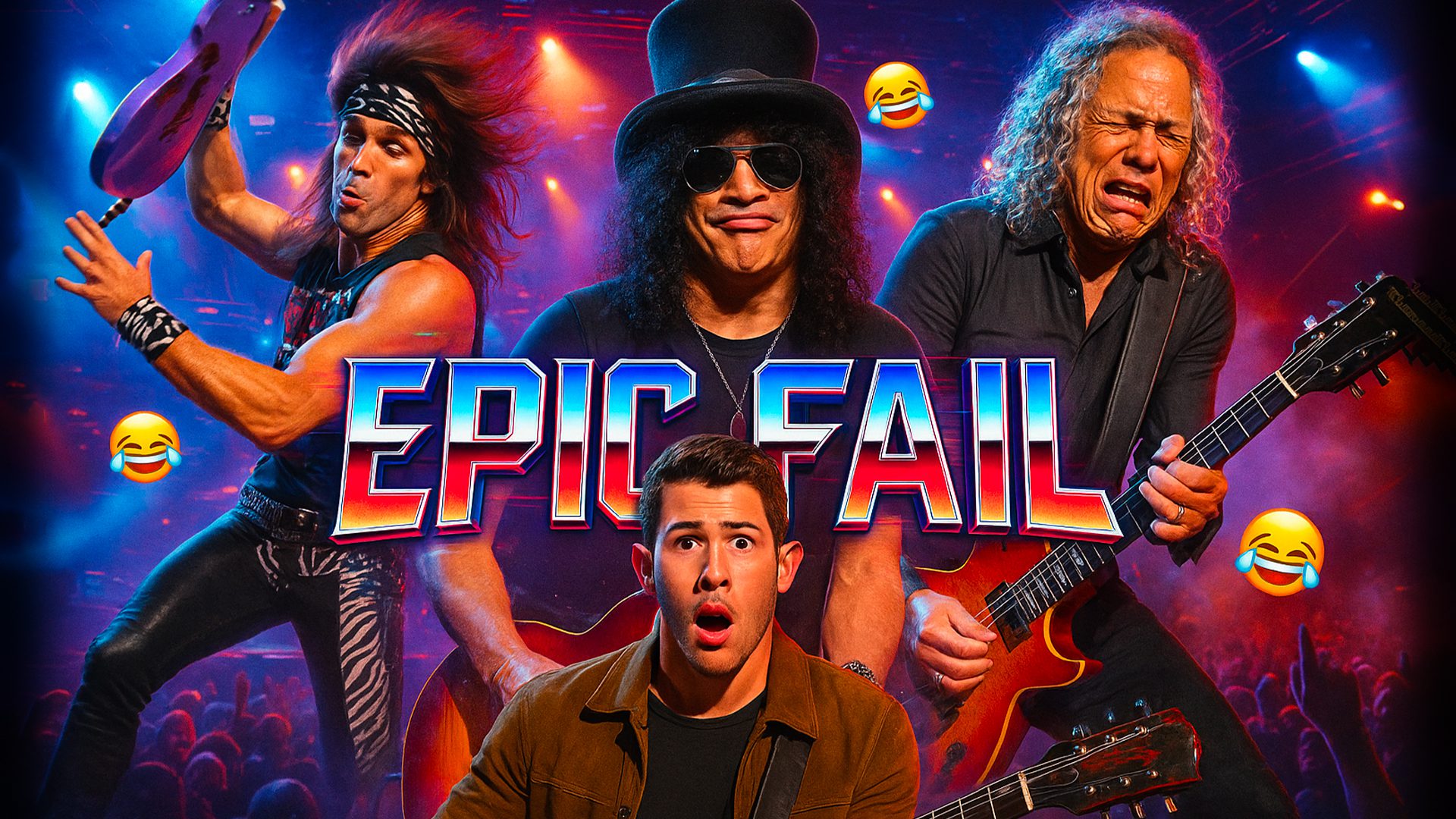 5 epic fail dei chitarristi famosi: quando il palco tradisce