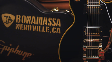 Epiphone Joe Bonamassa ’59 Les Paul Custom: Black Beauty con Bigsby!