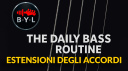 Le Estensioni degli Accordi fino alla 13ª, le Upper Structure e la #11 | The Daily Bass Routine