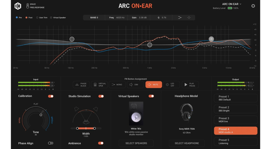 IK Multimedia ARC ON-EAR