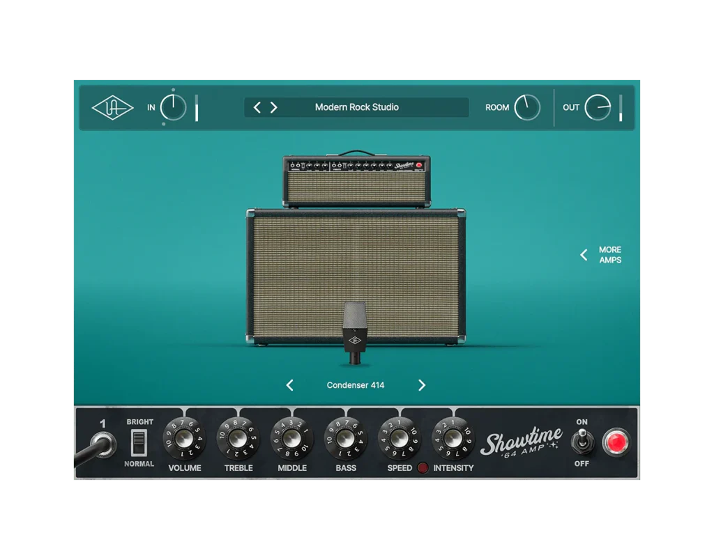 UAD Showtime ’64 Tube Amp – Modern Rock