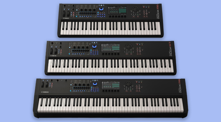 Yamaha MODX M: la workstation di fascia media con motore AN-X!