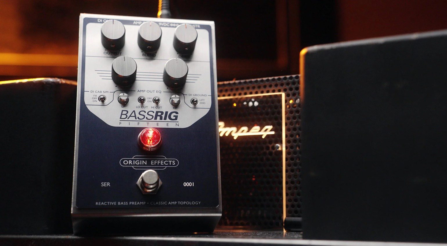 Origin Effects BassRig Fifteen: Ampeg B-15 in formato pedale
