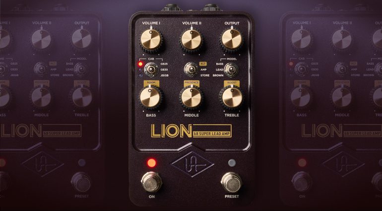Universal Audio UAFX Lion 68 Super Lead Amp