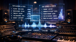Album più ascoltati del 2025