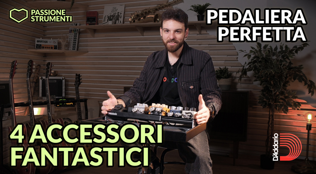 4 accessori D’Addario XPND per una pedaliera a batteria perfetta