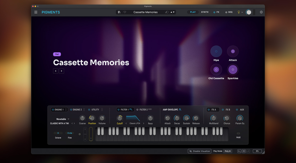Arturia Pigments 7 - La Play View