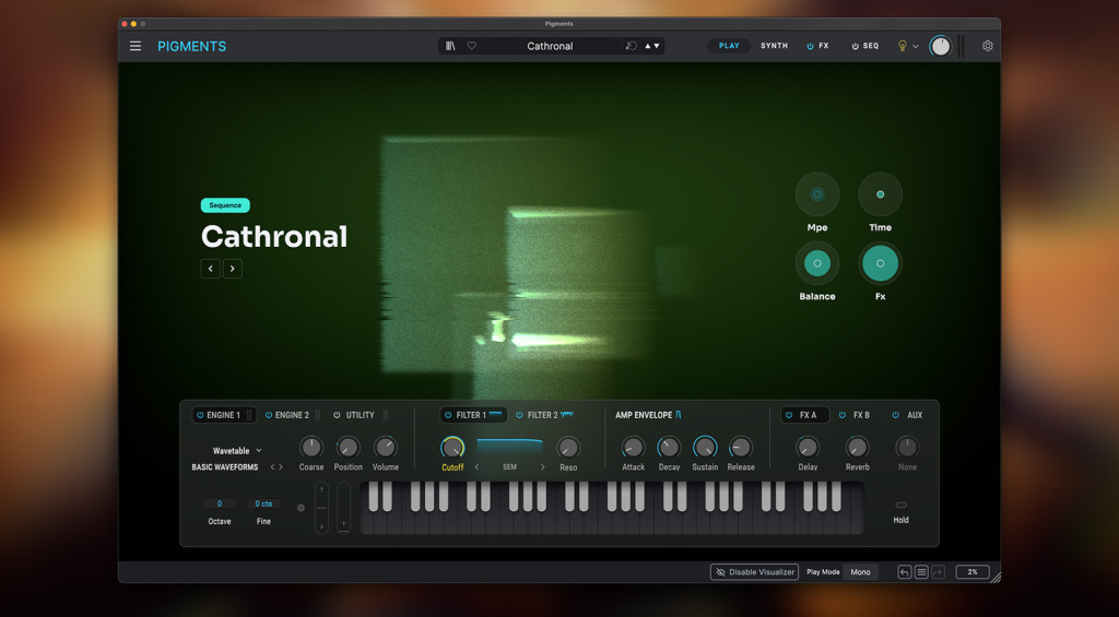 Arturia Pigments 7 - La Play View