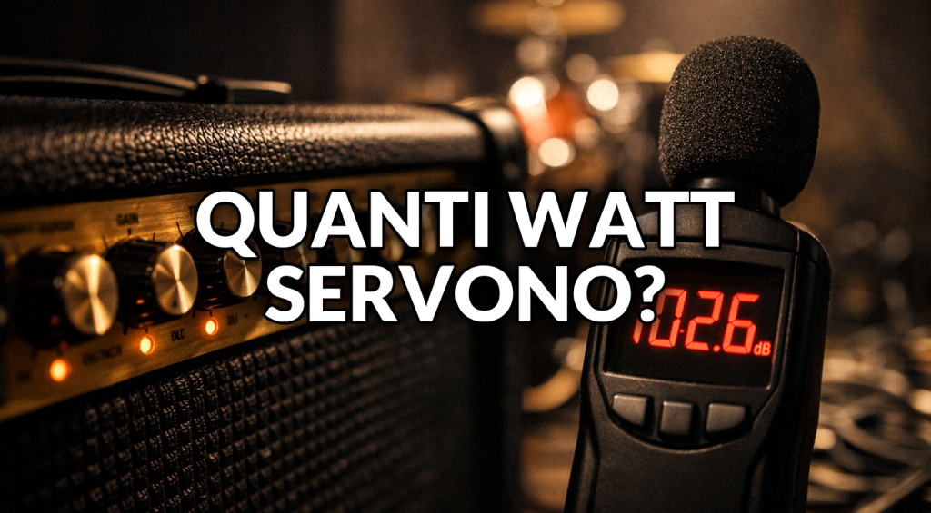 Il mito dei Watt negli ampli per chitarra: ecco cosa conta davvero
