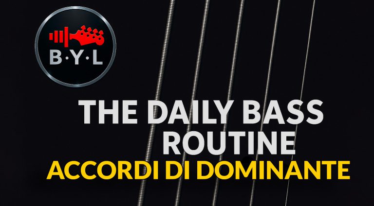 Accordi di Dominante (Ex.1) | The Daily Bass Routine
