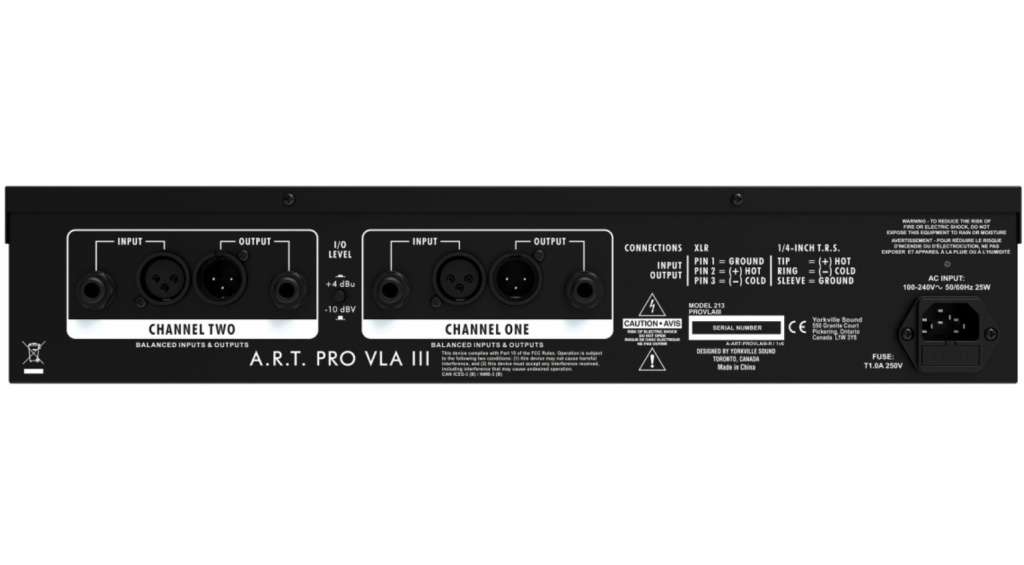 ART Pro VLA III Back