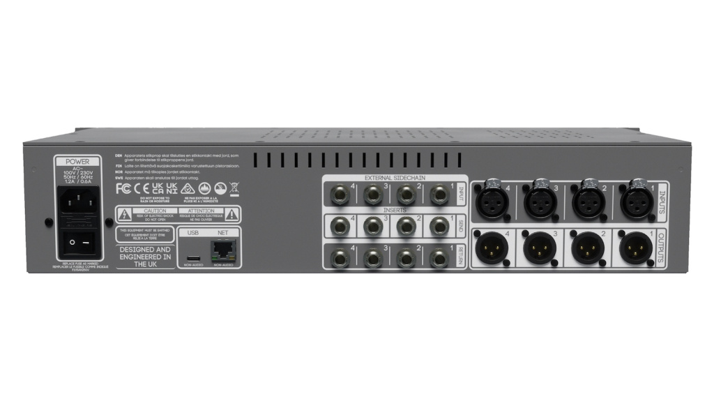 Cranborne Audio Bricklane MC4 Rear panel