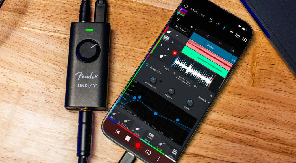 Fender Studio con Link I/O