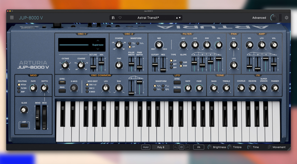 Arturia V Collection JUP-8000 V