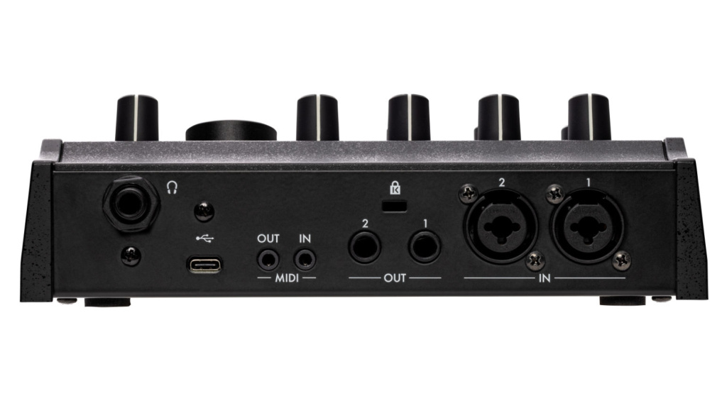 KORG microAUDIO 722 - Pannello posteriore