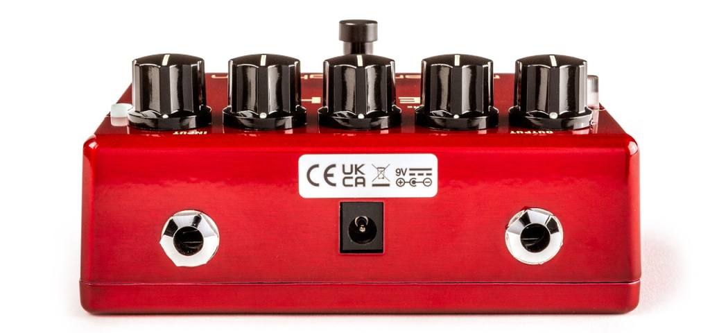 MXR EVH Modern High Gain Distortion Pedal connectivity