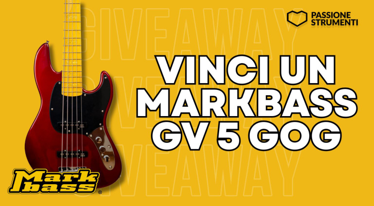 Vinci un Markbass GV 5 GOG: il basso gospel che tutti vogliono – Giveaway