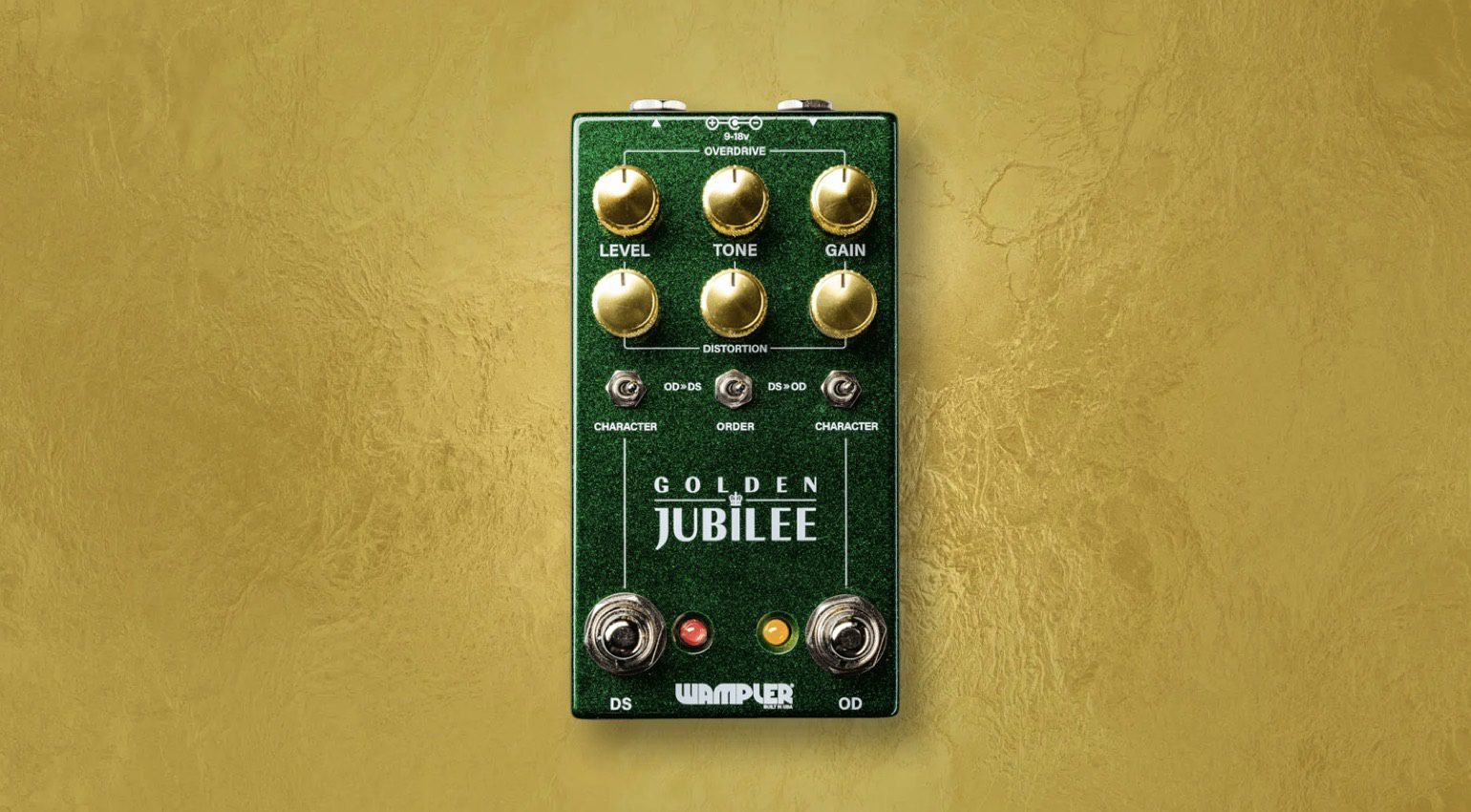 Wampler Golden Jubilee: Marshall e Mesa in un pedale