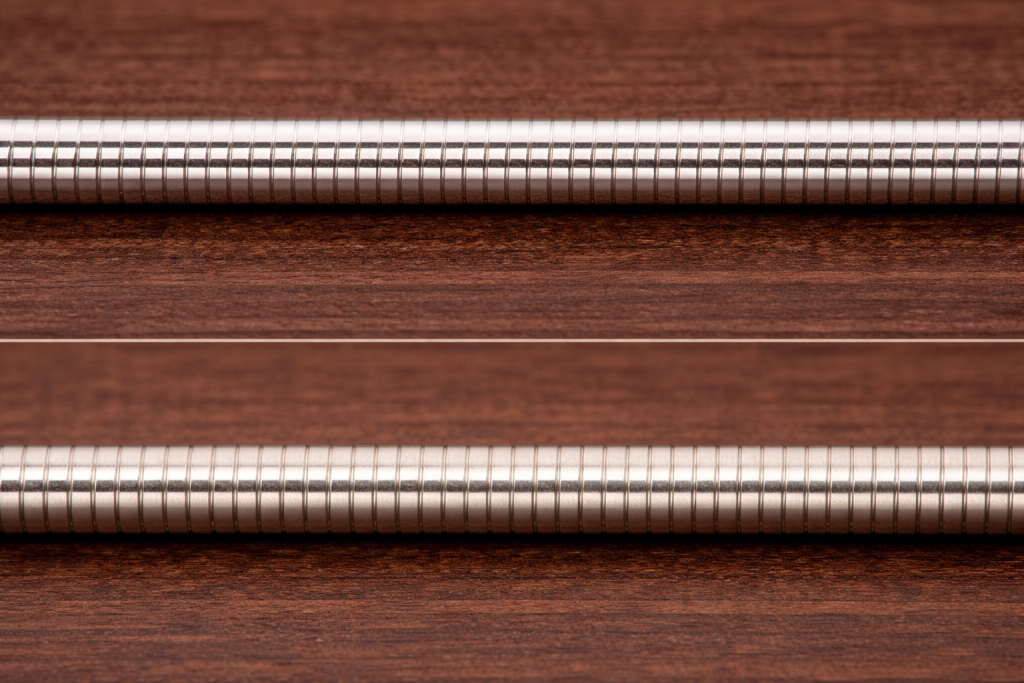 Corde flatwound nuove ed usurate a confronto