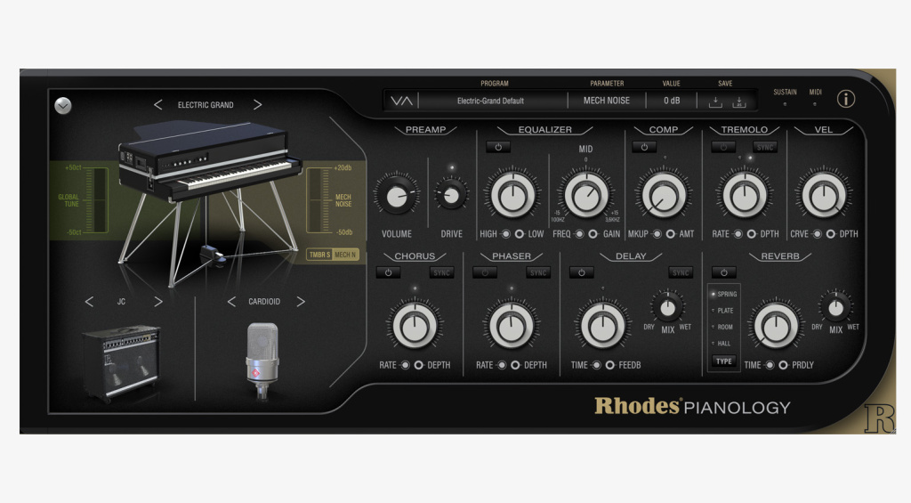 Rhodes Pianology Electric Grand