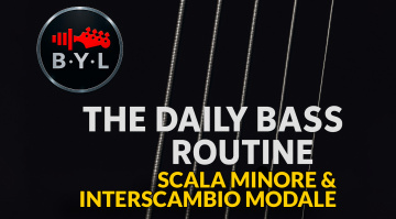 Armonizzazione della Scala Minore & Interscambio Modale | The Daily Bass Routine