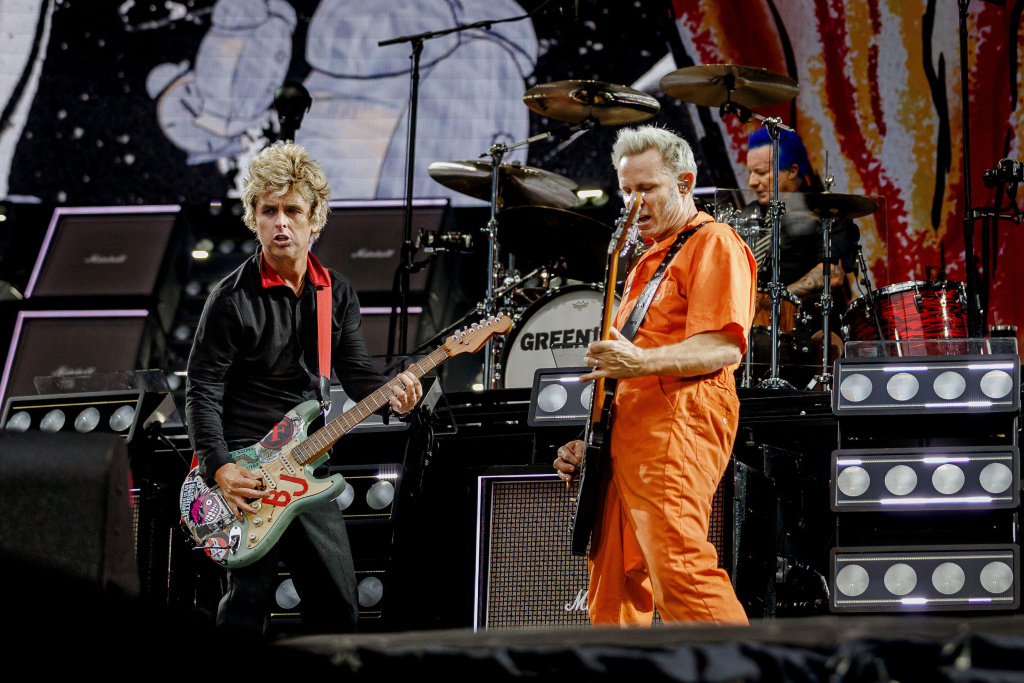 Green Day live al Wembley Stadium