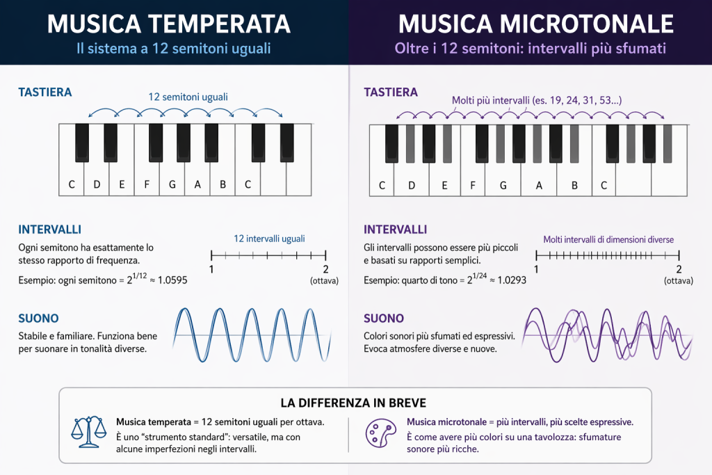 Sistema Temperato e Sistema Microtonale
