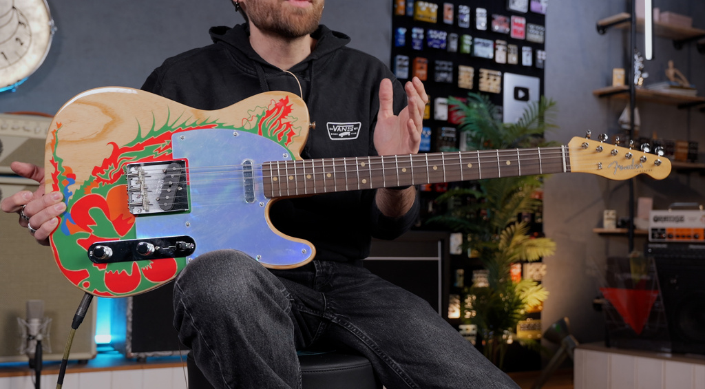 Fender Jimmy Page Telecaster Dragon