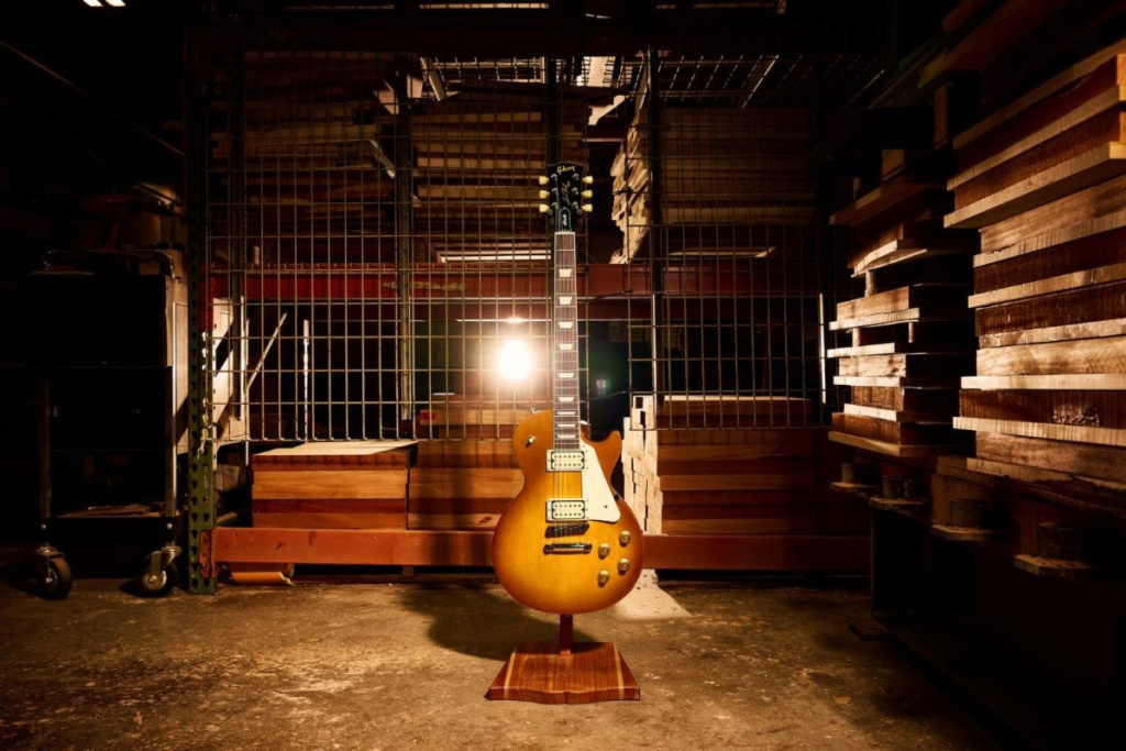 Les Paul Studio Double Trouble in Lemonburst