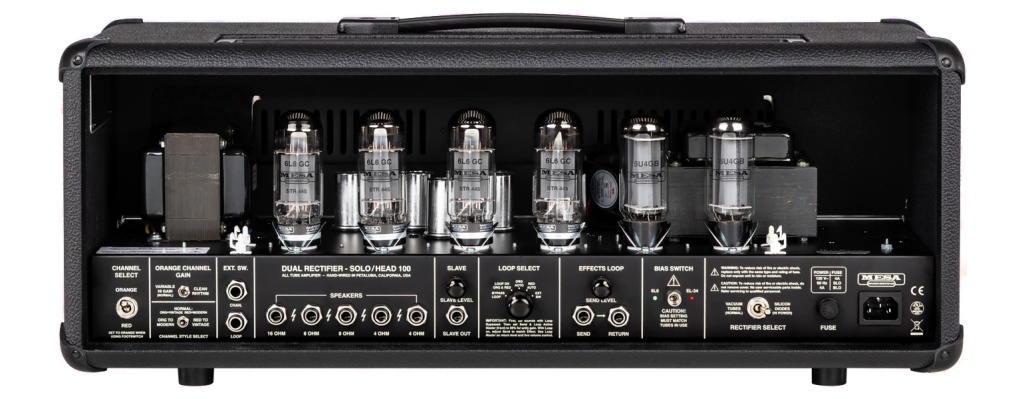 Il retro della testata