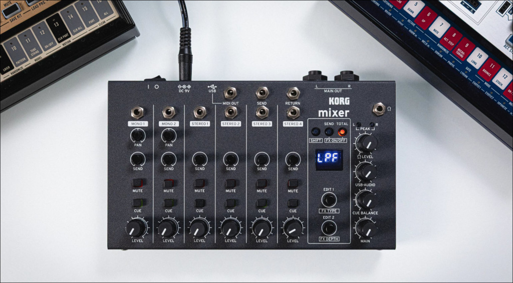 KORG NTS-4 Mixer Kit: mixer DIY a 6 canali