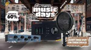 Thomann Music Days 2026: offerte recording e studio