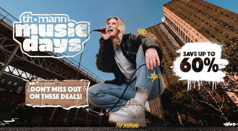 Thomann Music Days 2026: le migliori offerte live e DJ
