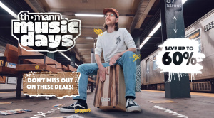 Thomann Music Days 2026: le migliori offerte su batterie, piatti e percussioni