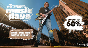Thomann Music Days 2026: offerte su chitarre, bassi e ukulele fino al 60%