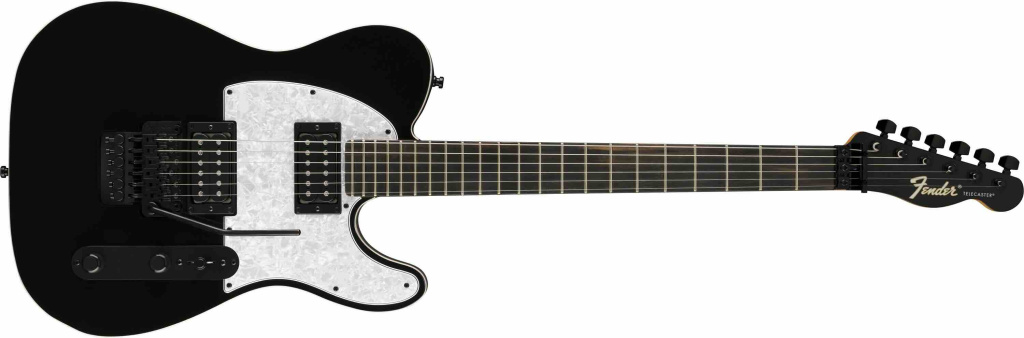 Telecaster HH Floyd Rose Black