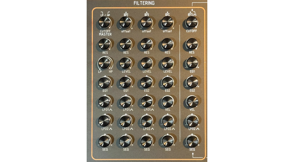 Analogue Solutions Filtopia filter bank