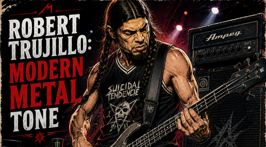 Il suono di Robert Trujillo: tecnica, basso e setup