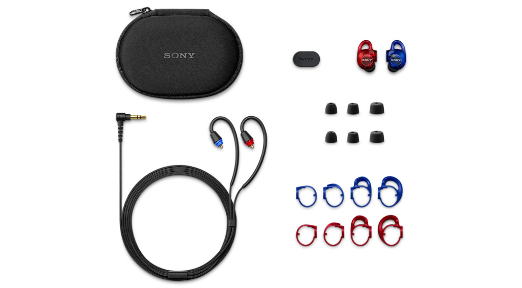 Sony IER-M500: gli accessori in dotazione