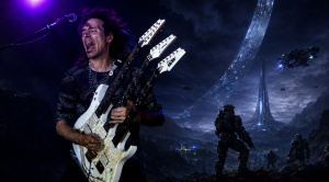 Hai giocato ad Halo 2? Quella chitarra era di Steve Vai