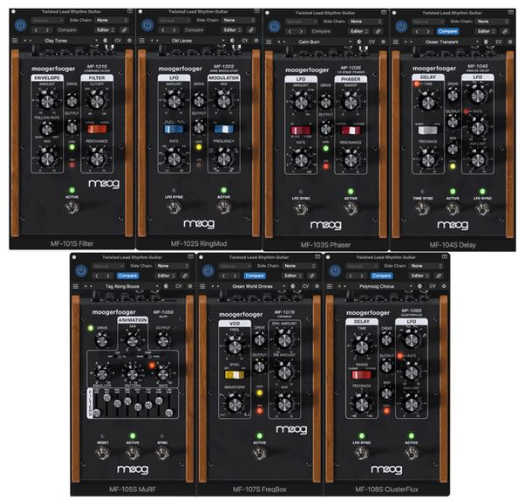 Moogerfooger Effects Plug-ins