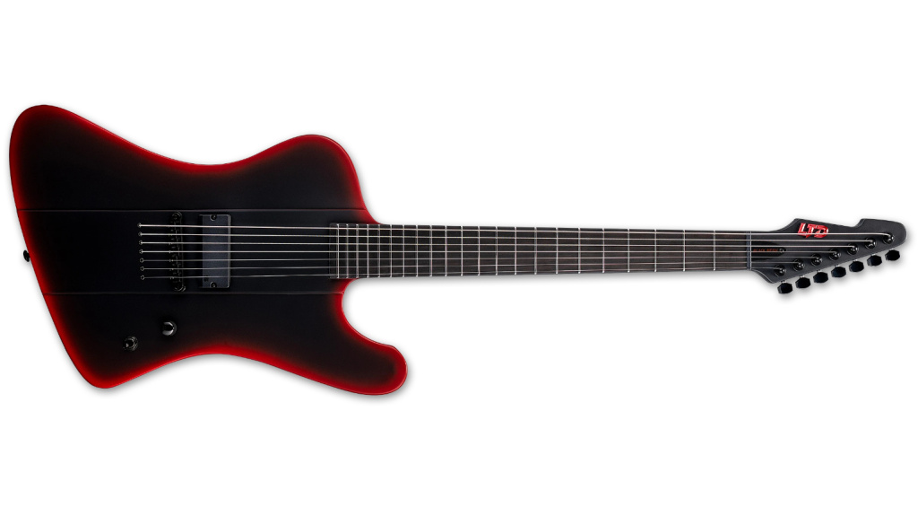 ESP LTD Phoenix-7 Baritone Black Metal