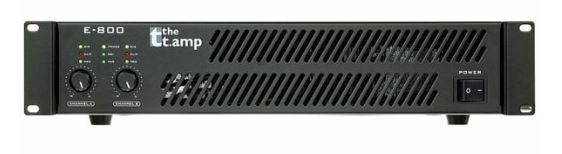 the t.amp E-800 fronte